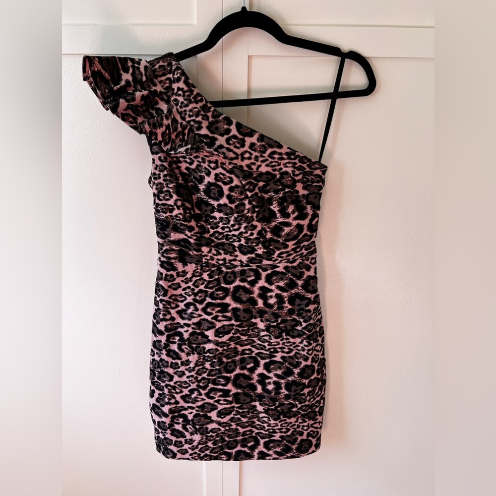 Parker Black Women's Jojo One Shoulder Evening‎ Dress Size 0